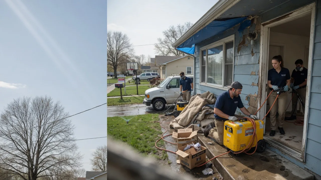 Basement Flood Cleanup in Columbus, MT near me